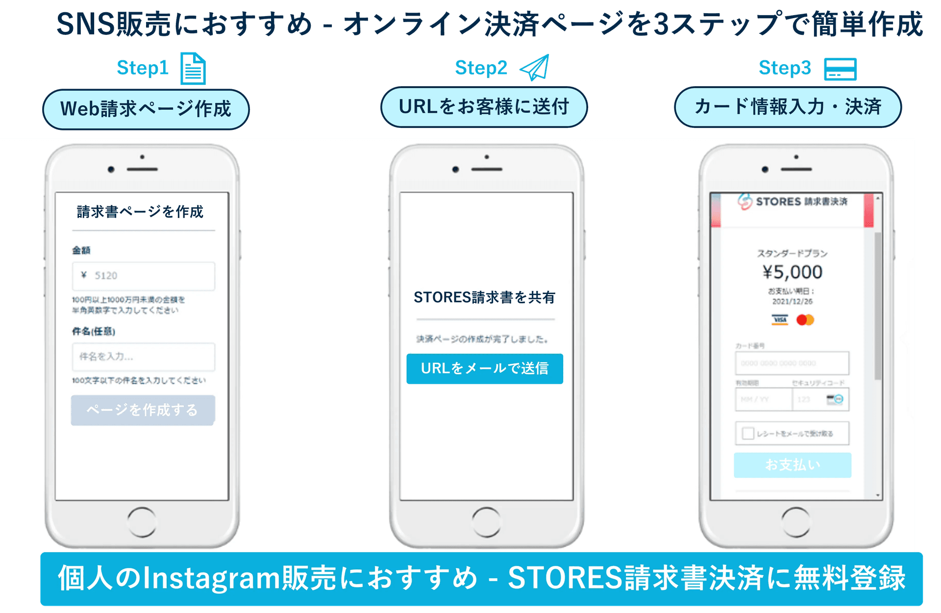 STORES 請求書決済紹介画像の2枚目