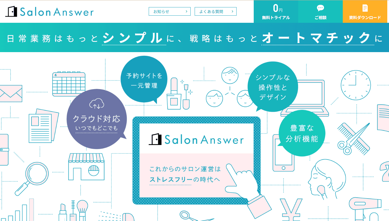 SalonAnswer紹介画像の1枚目